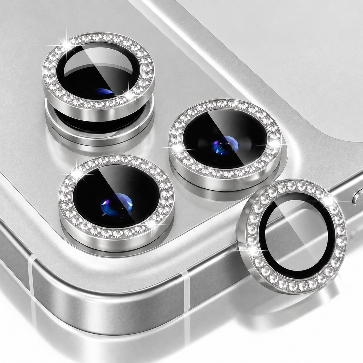 Luxury Diamond Stones Camera Lens Protectors
