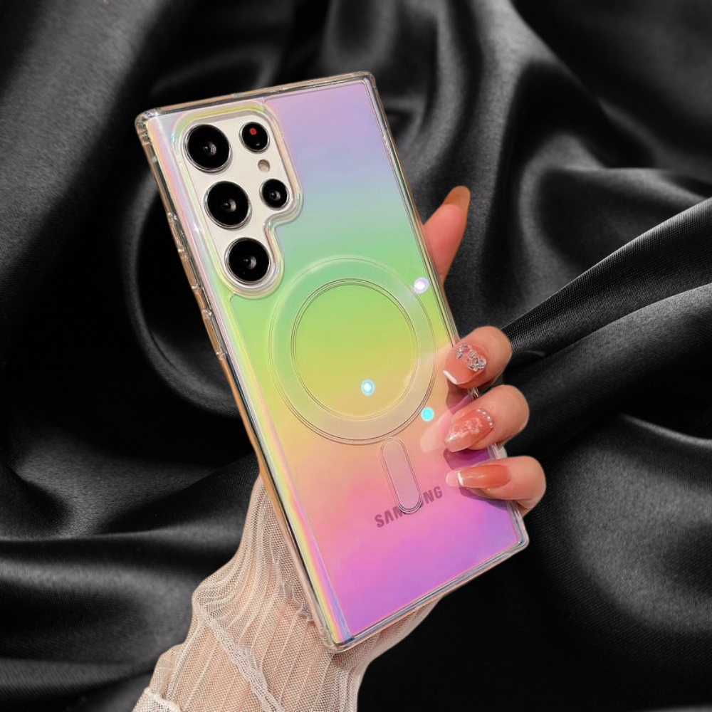 Aurora Light Effect Shiny Premium Cover iPhone cover – JustAndBest India