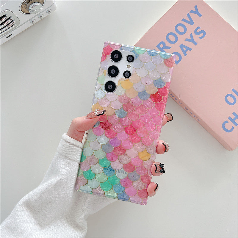 Samsung Galaxy S25 Mermaid Pattern Glossy Cover | Designer Case