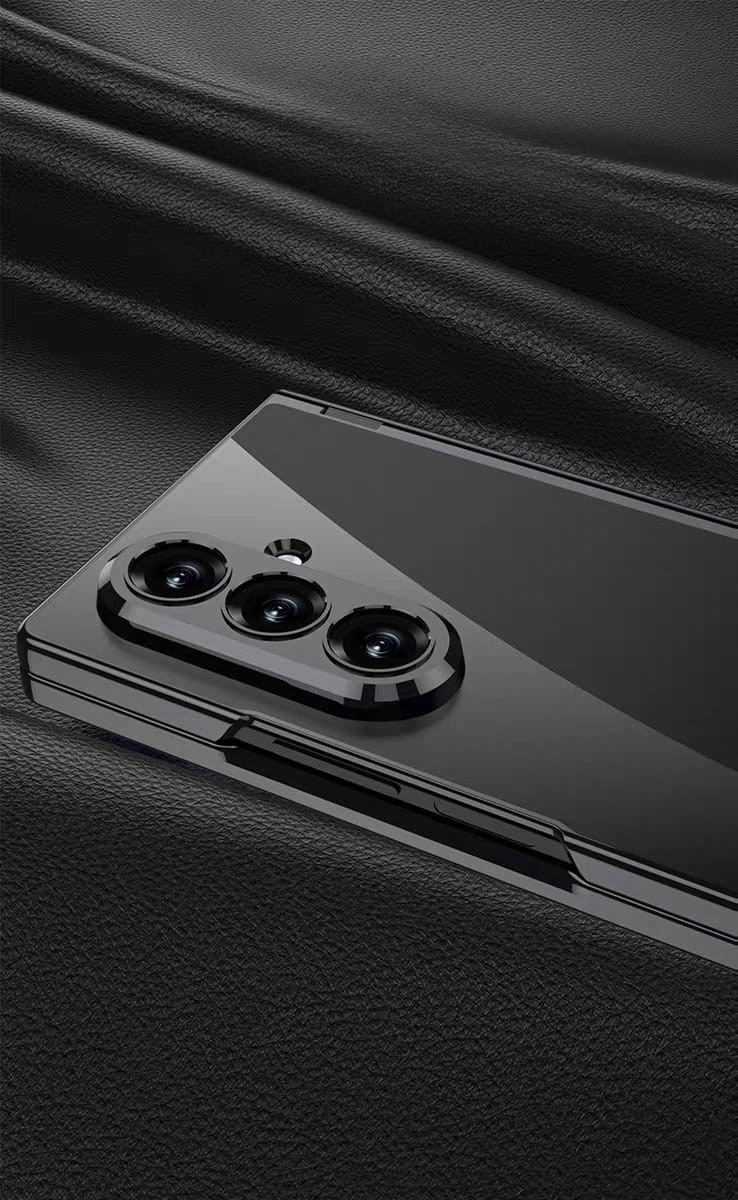 Luxury Electroplated Stand Cover (with Front Glass) – phone accessory by JustAndBest India