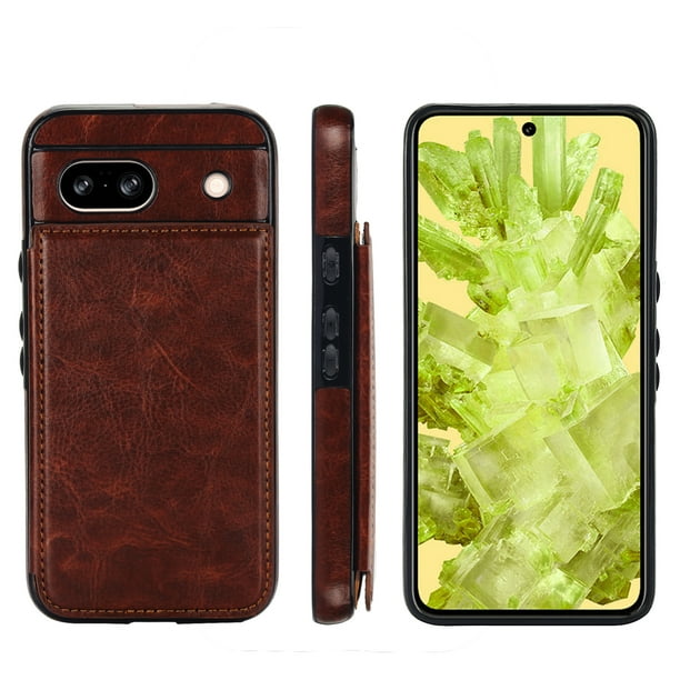 Google Pixel 8A Wallet Style Leather Case - colour options