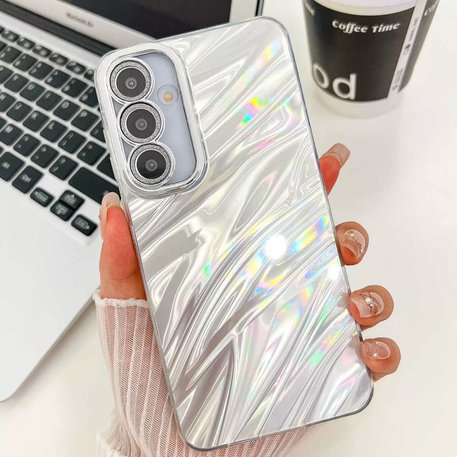 Samsung Galaxy A36 Zazzy 3D Shining Effect Cover | Designer Case