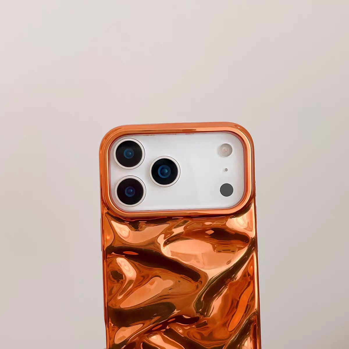 Royal Orange Glossy Luxury Cover iPhone cover – JustAndBest India