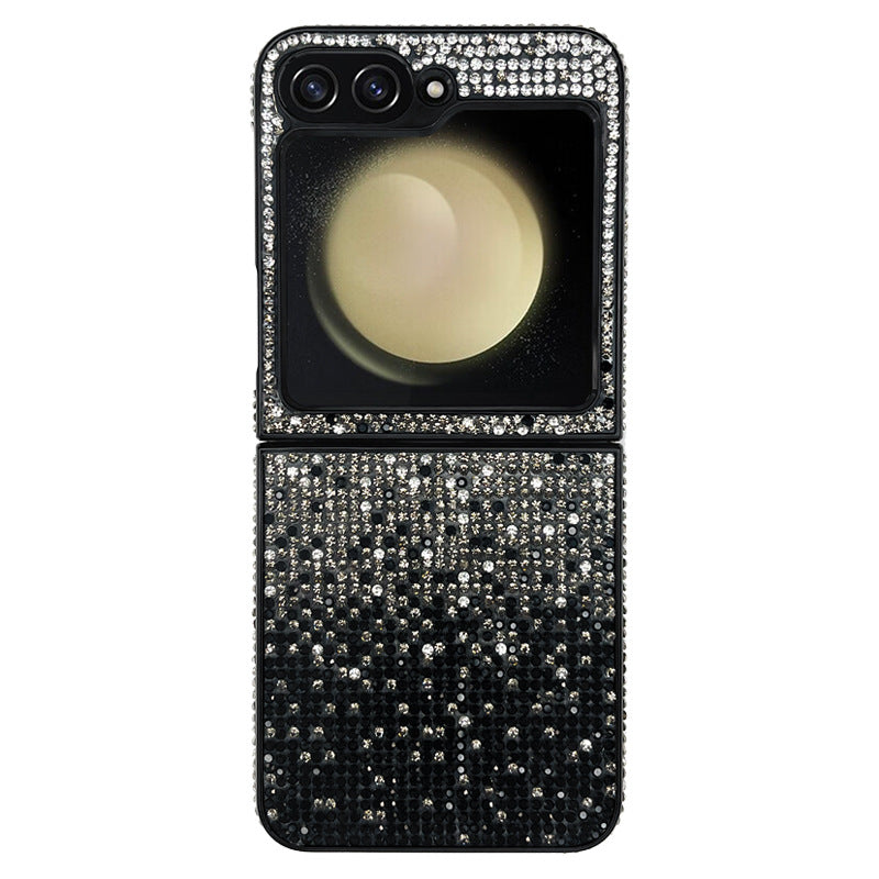 Samsung Galaxy Z Flip 5 Bling Gradient Rhinestones Cover - colour options