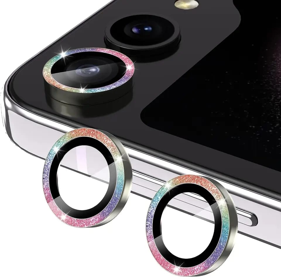 Samsung Galaxy Z Flip 5 Shining Colourful Camera Lens Protector - phone case