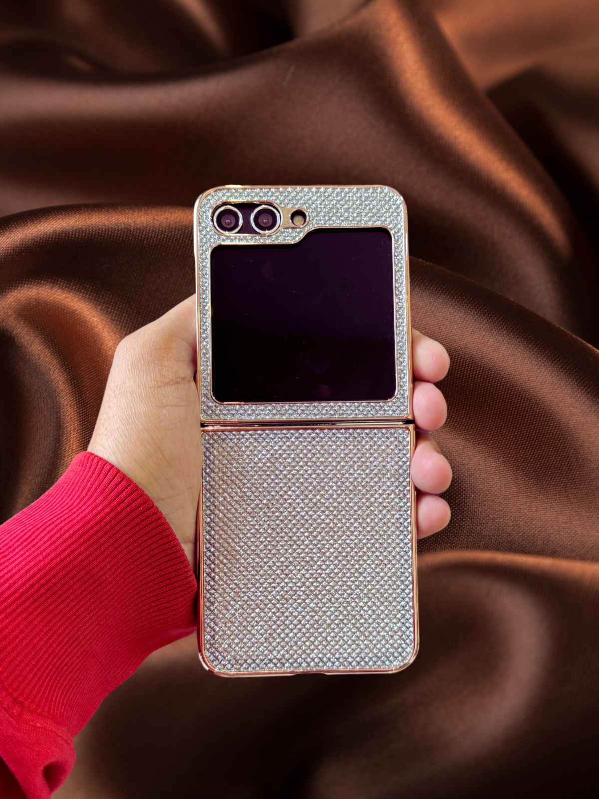 Zazzy Bling Glitter 3D Diamond Pattern Luxury Cover iPhone cover – JustAndBest India