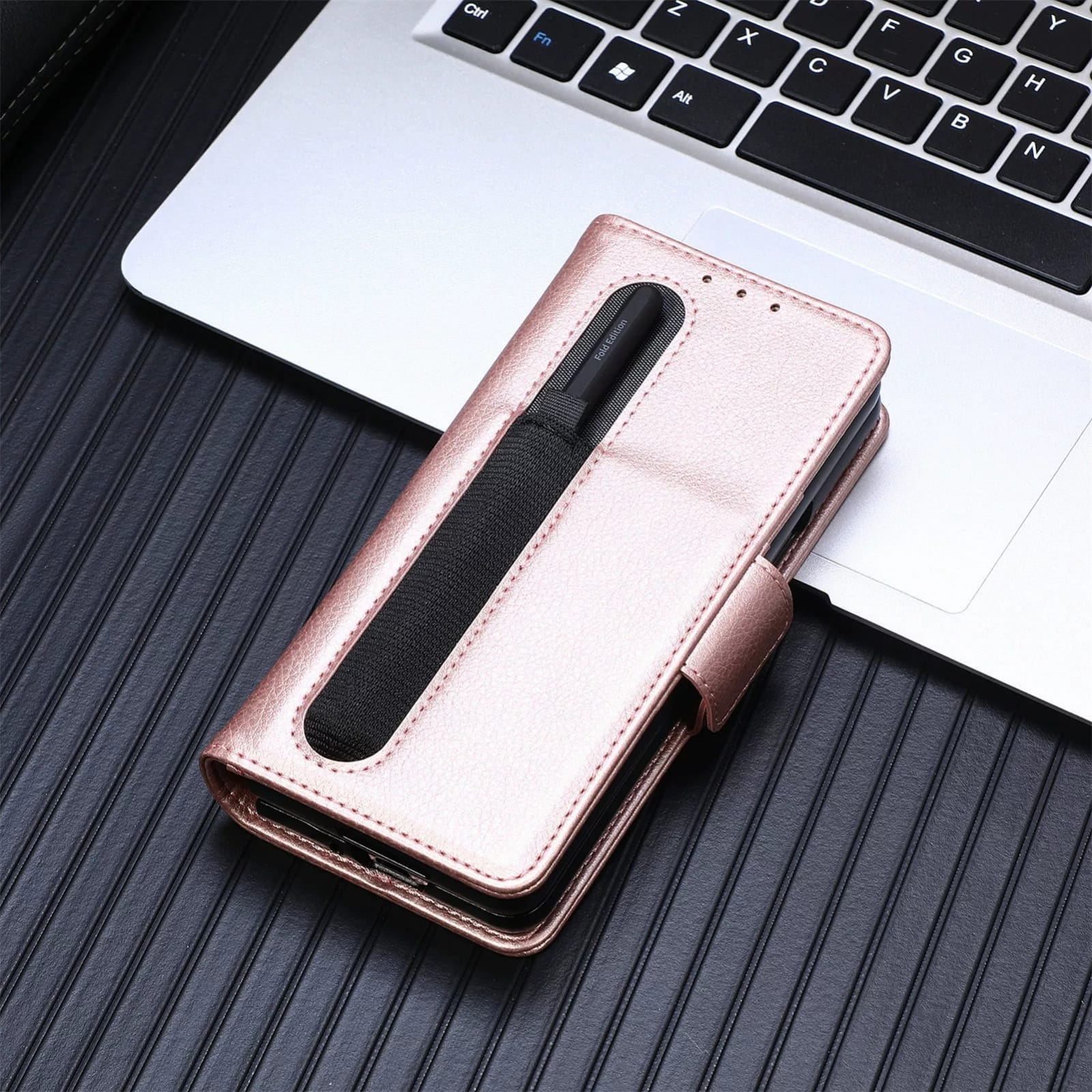 Wallet Style Premium Leather Flip Cover iPhone cover – JustAndBest India