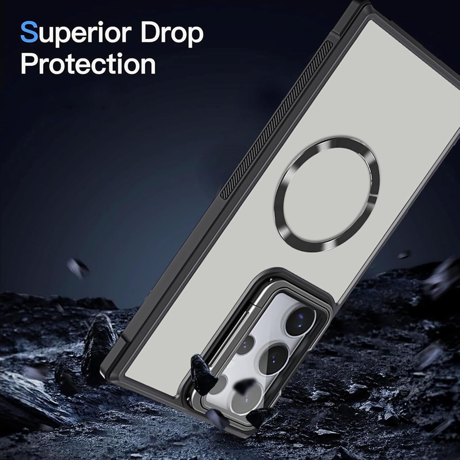 Samsung Galaxy S25 Air Cushioned Lens Protection Cover - case features