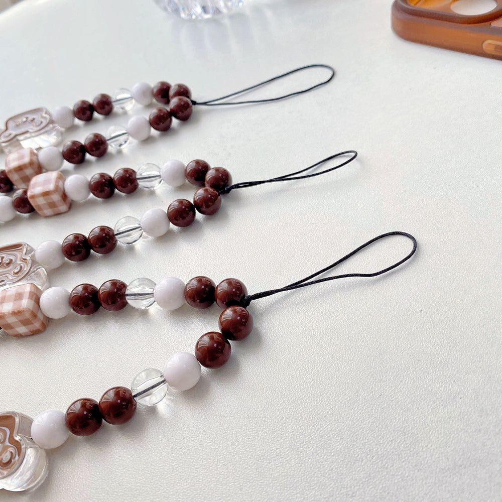 Teddy Bear Phone Charm - slim profile