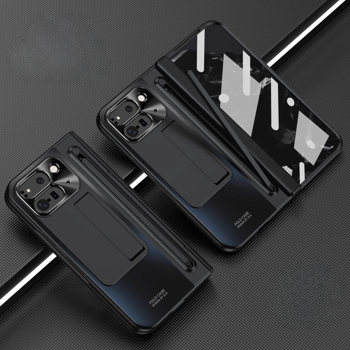 Google Pixel 10 Pro Fold Electroplated Cover (with Stylus and Front Gl