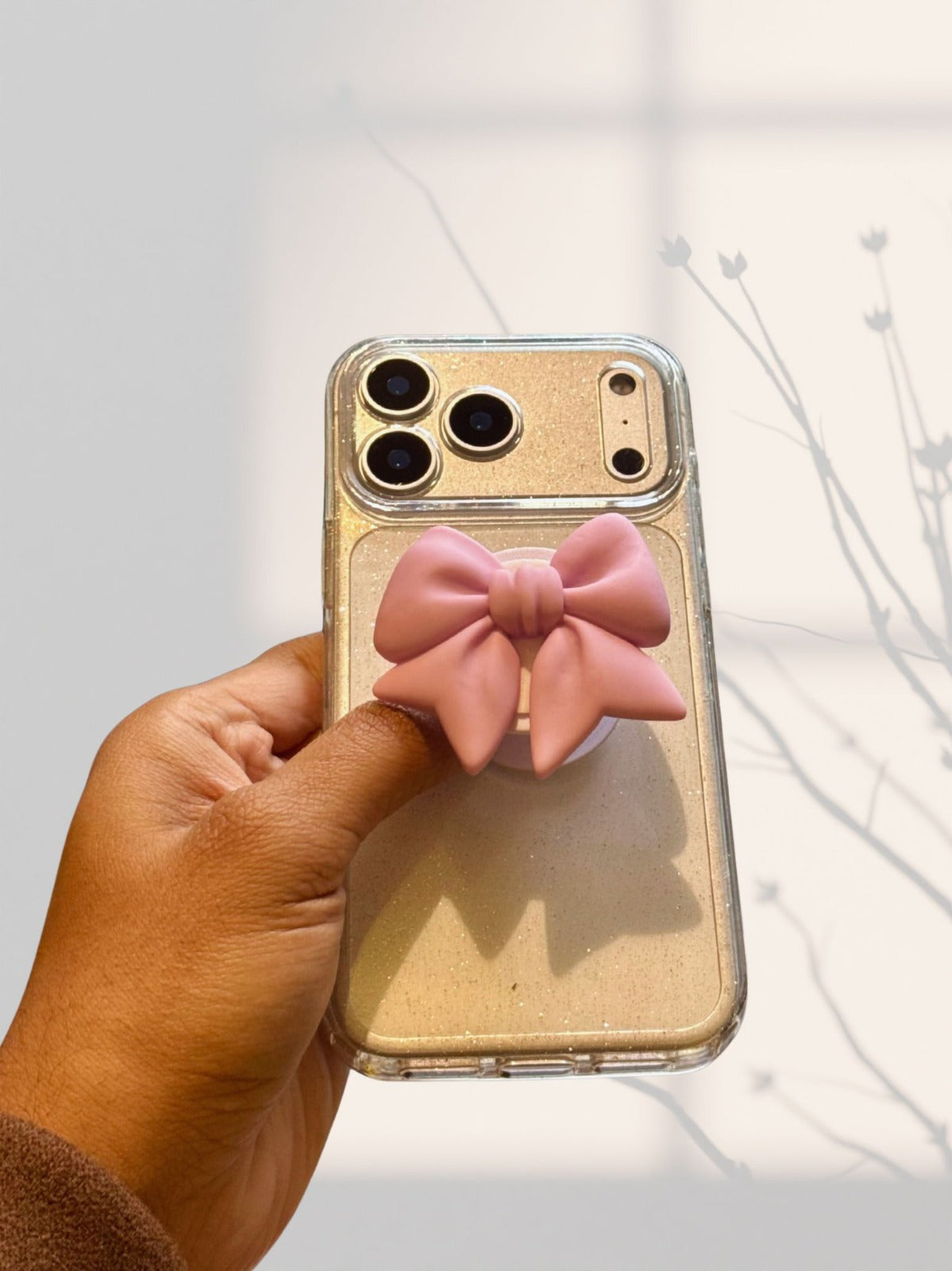 Bowknot Phone Gripper Holder - lifestyle