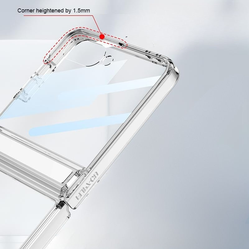 Premium Transparent Hinge Cover(with Front Glass) iPhone cover – JustAndBest India