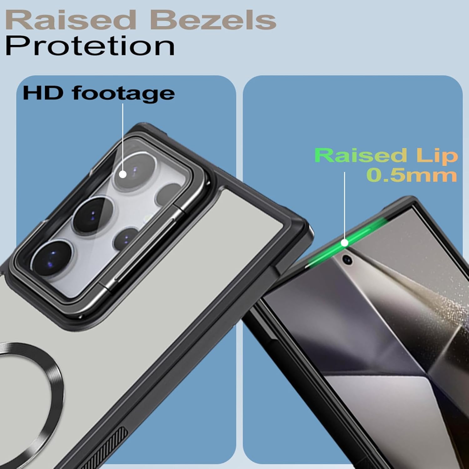 Samsung Galaxy S25 Air Cushioned Lens Protection Cover - protective case detail