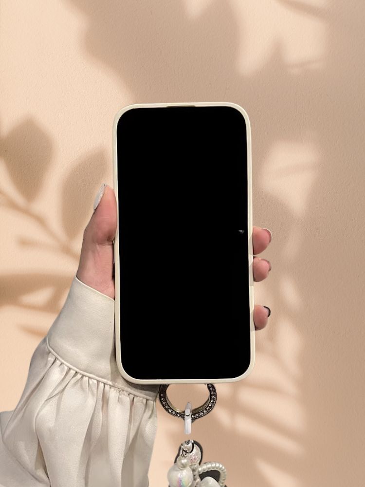iPhone 14 White 3D Floral Cover - colour options