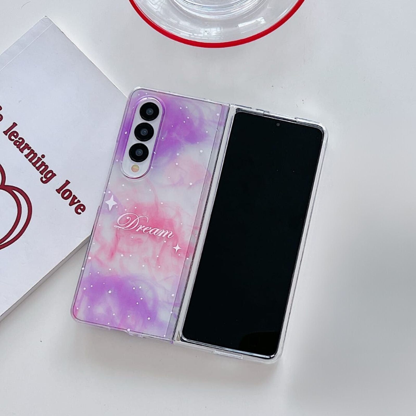 Samsung Galaxy Z Fold 3 Dreamy Transparent Matte Cover