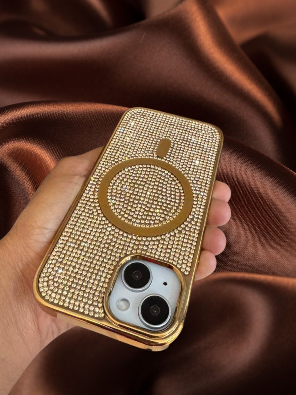iPhone 15 Diamond Rhinestones Cover - colour options