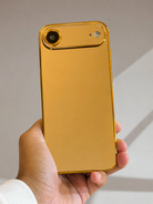 iPhone 17 Series Gold Electroplated Protection Case - slim profile