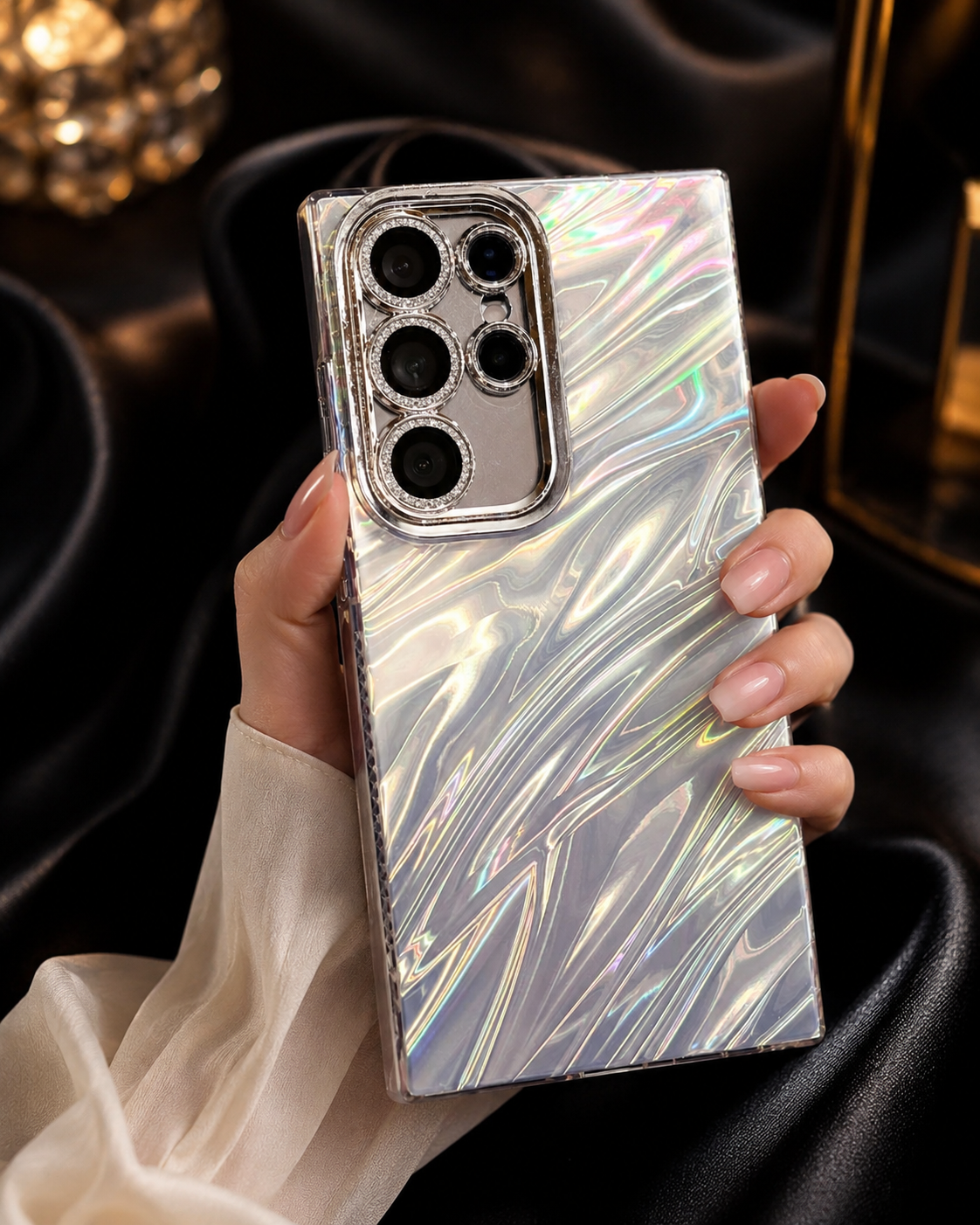 Samsung Galaxy S25 Series Zazzy 3D Shining Effect Cover