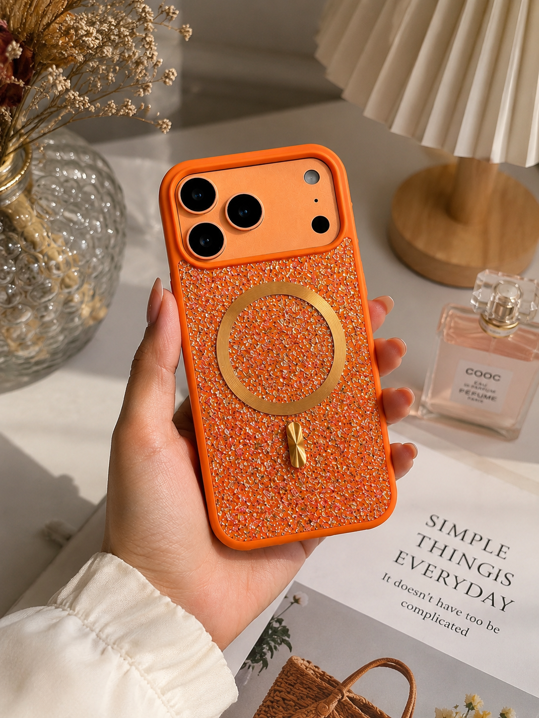 iPhone 17 Series Diamond Rhinestones Cover | Crystal Glam Cover