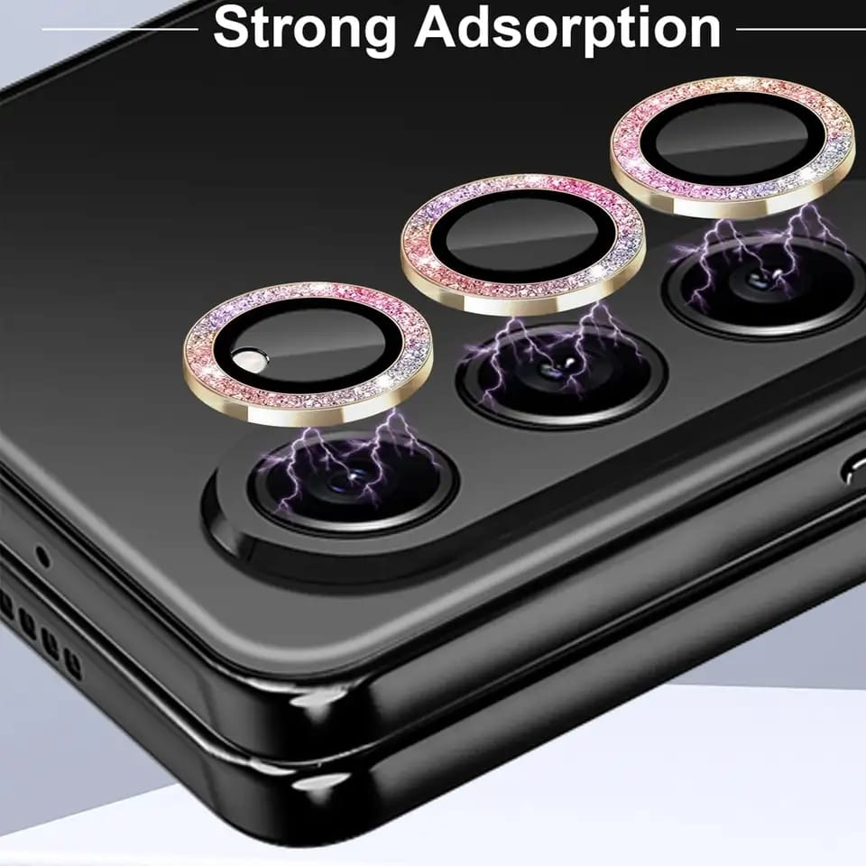 Samsung Galaxy Z Fold 5 Shining Colourful Camera Lens Protector - slim profile