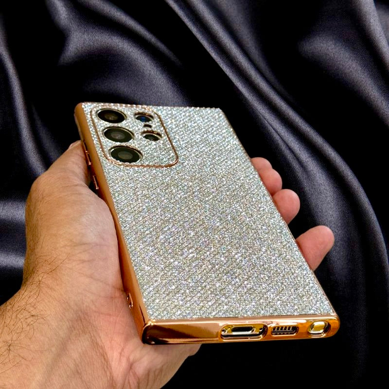Samsung Galaxy S24 Zazzy Bling Glitter 3D Diamond Pattern Cover