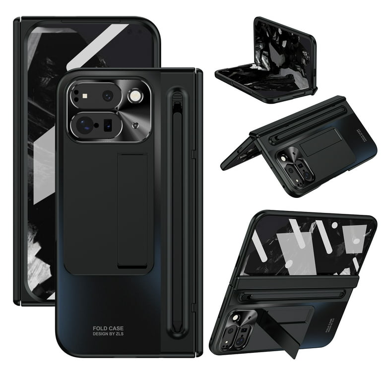 Google Pixel 10 Pro Fold Electroplated Cover (with Stylus and Front Gl - protective case detail