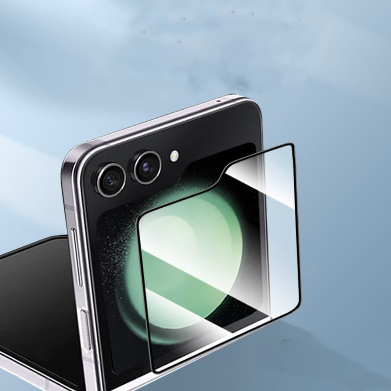Samsung Galaxy Z Flip 5 9H Hardness Tempered Glass - colour options