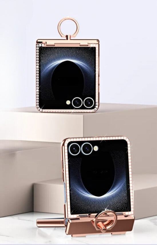 Luxury Ring Holder Premium Leather Cover – phone accessory by JustAndBest India