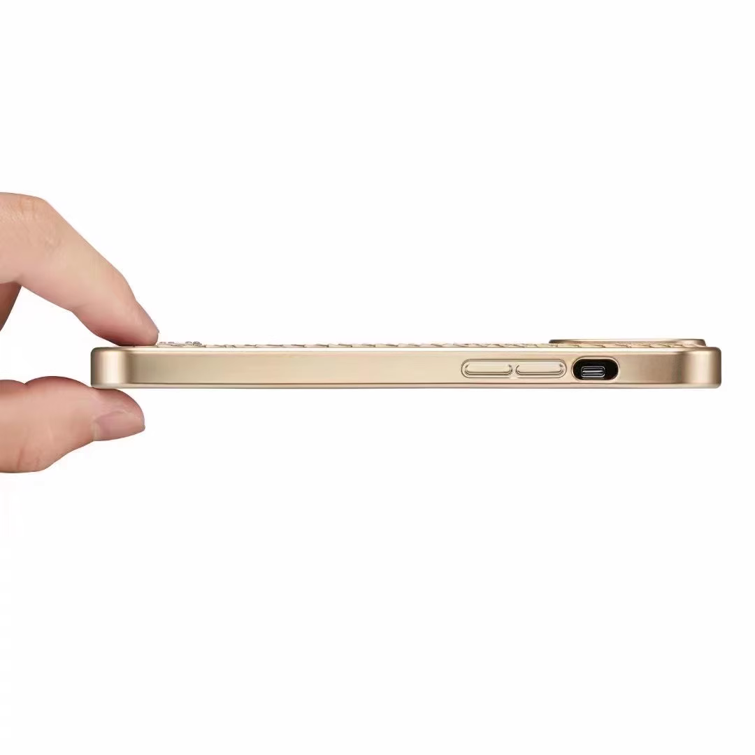 Royal Python Gold Plated Premium Leather Luxury Case iPhone cover – JustAndBest India