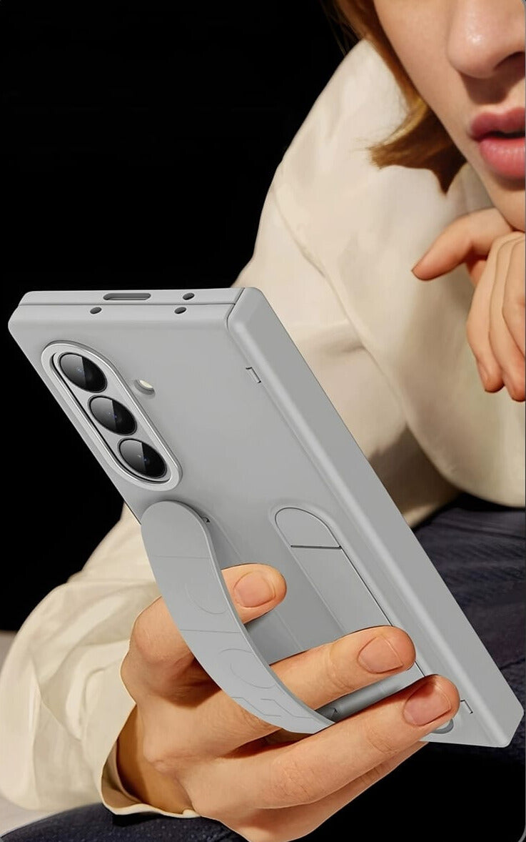 Samsung Galaxy Z Fold 6 Hand Strap Matte Cover - case features