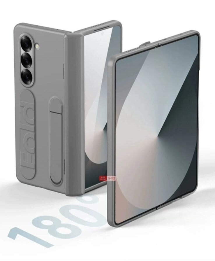 Samsung Galaxy Z Fold 6 Hand Strap Matte Cover - lifestyle