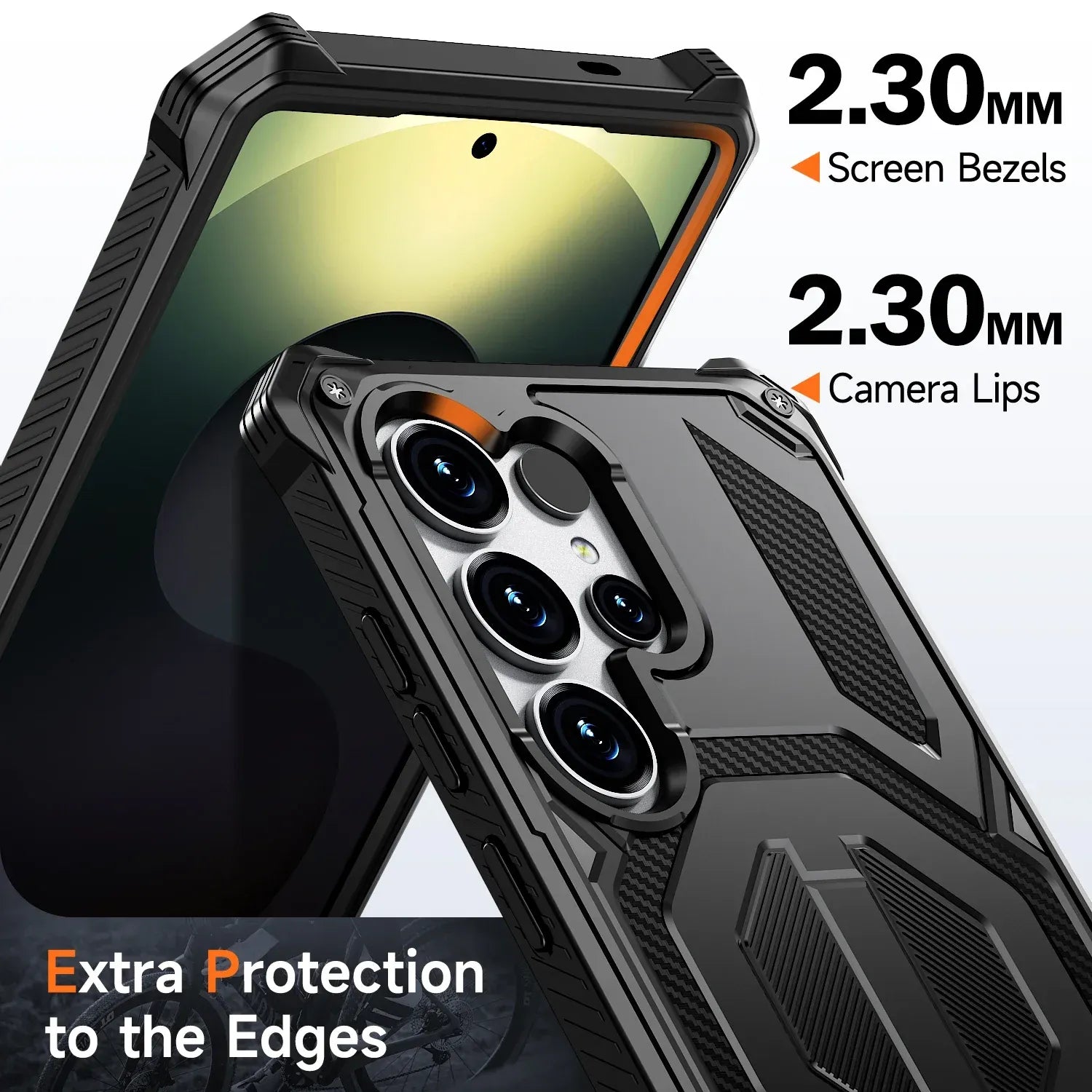 Samsung Galaxy S26 Titan Armour Metal Stand Cover - colour options
