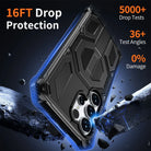 Samsung Galaxy S26 Titan Armour Metal Stand Cover - case features