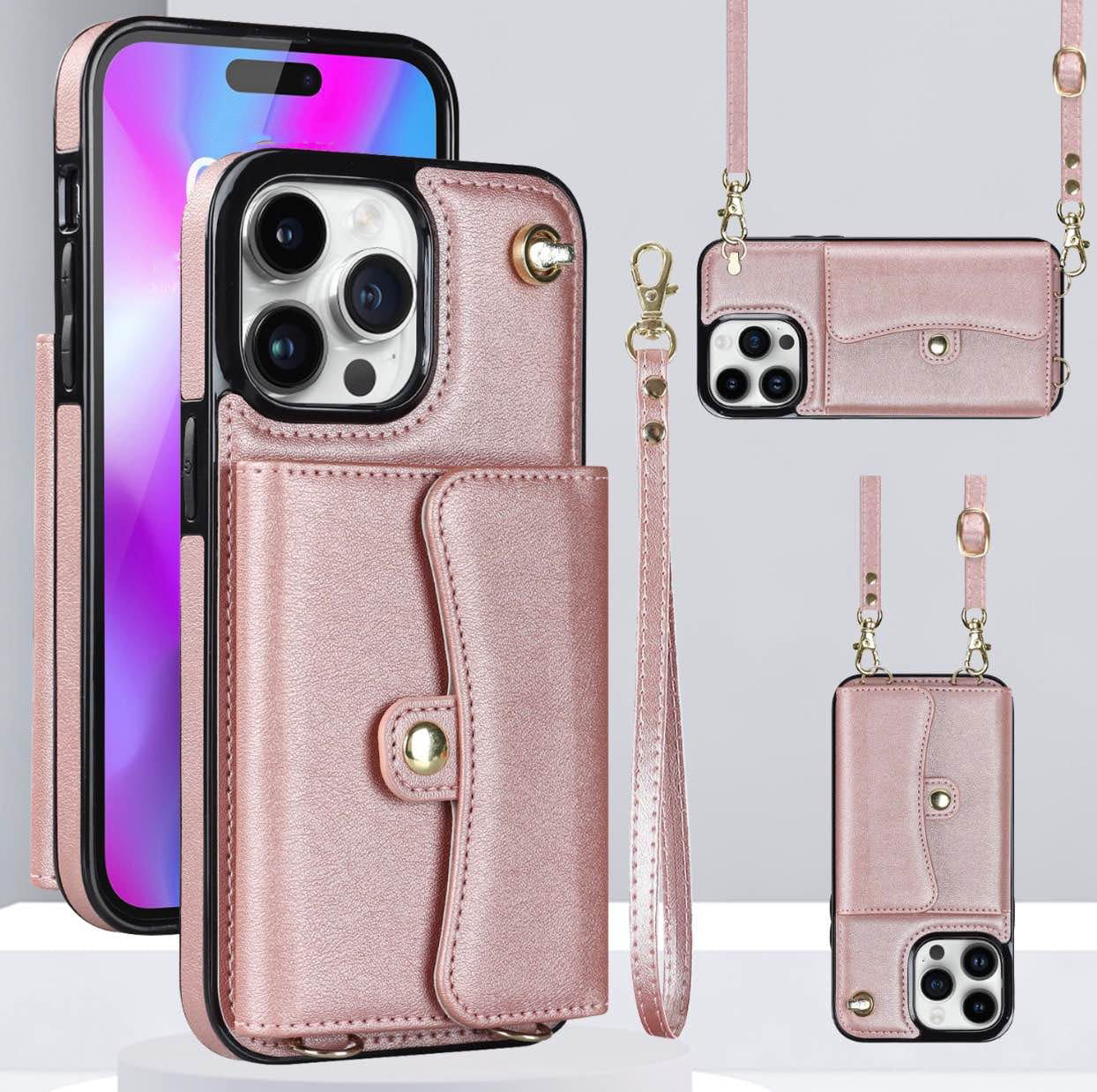 iPhone 16 Series Wallet Style Case | Luxury Leather