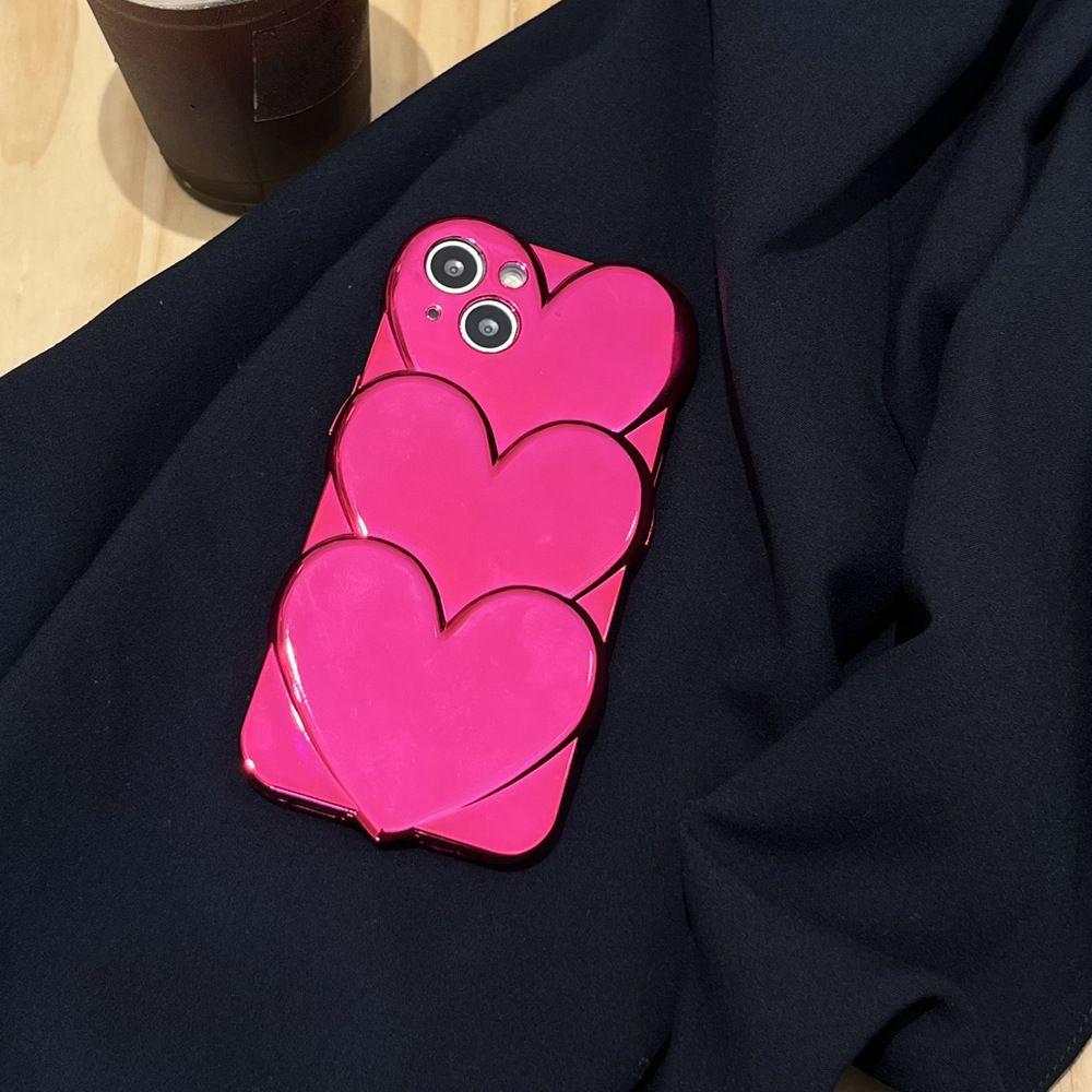 Elegant Hearts Glossy Cover iPhone cover – JustAndBest India