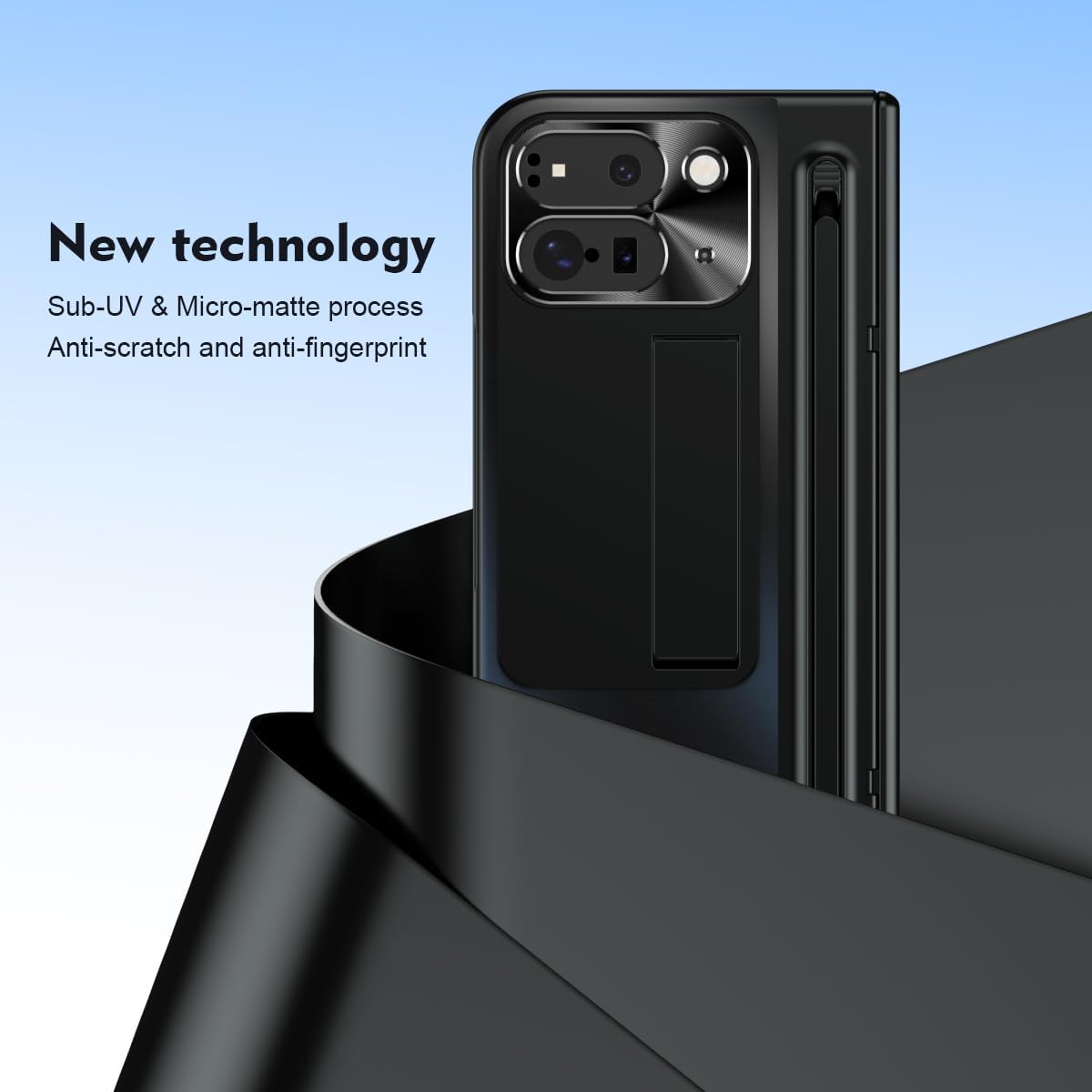Google Pixel 10 Pro Fold Electroplated Cover (with Stylus and Front Gl - phone case