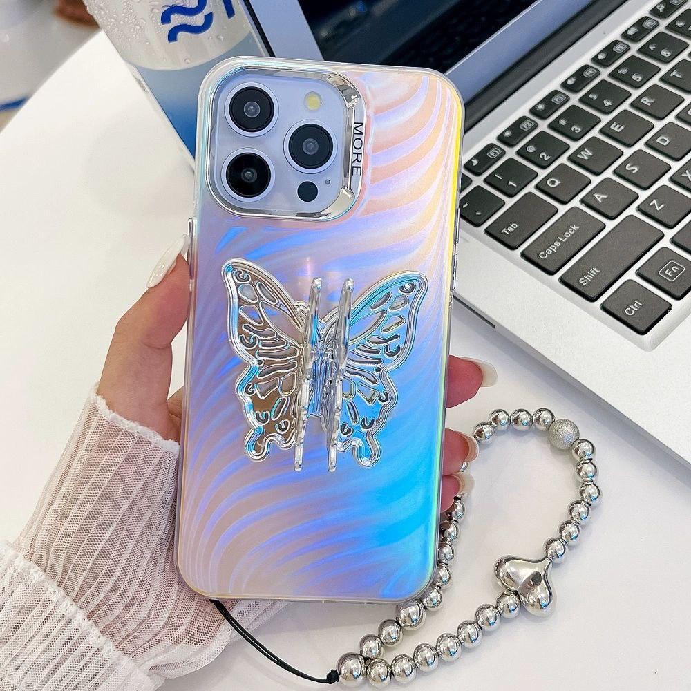 iPhone 15 3D Butterfly Holder Cover | Phone Accessory