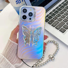 iPhone 14 case with butterfly holder