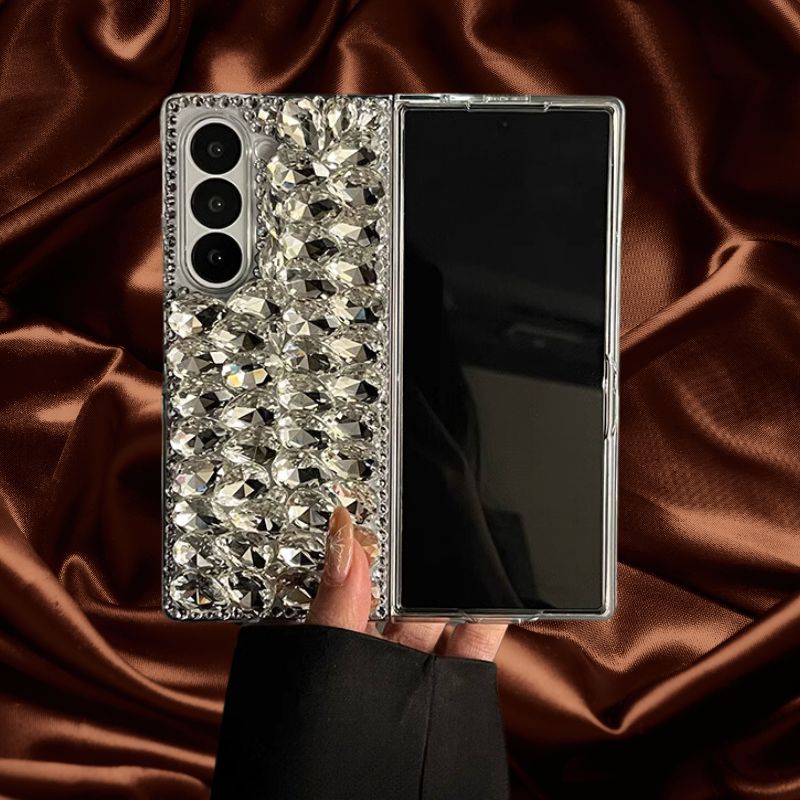 Luxury Bling Diamond Stones Cover iPhone cover – JustAndBest India