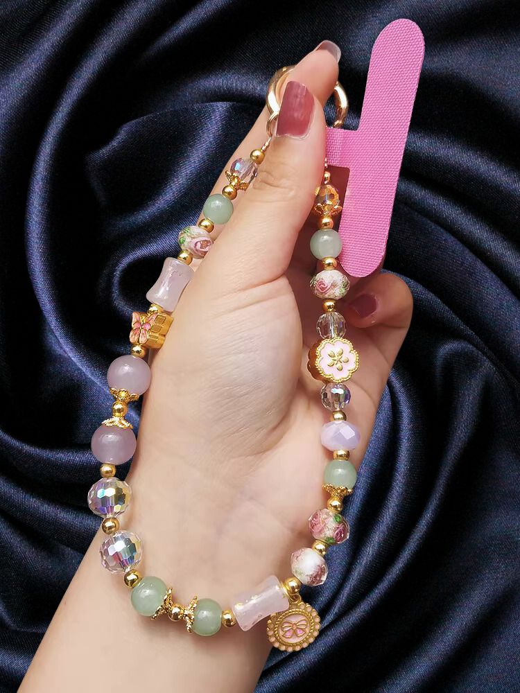 Exquisite 3D Butterfly Vintage Luxury Phone Charm - colour options