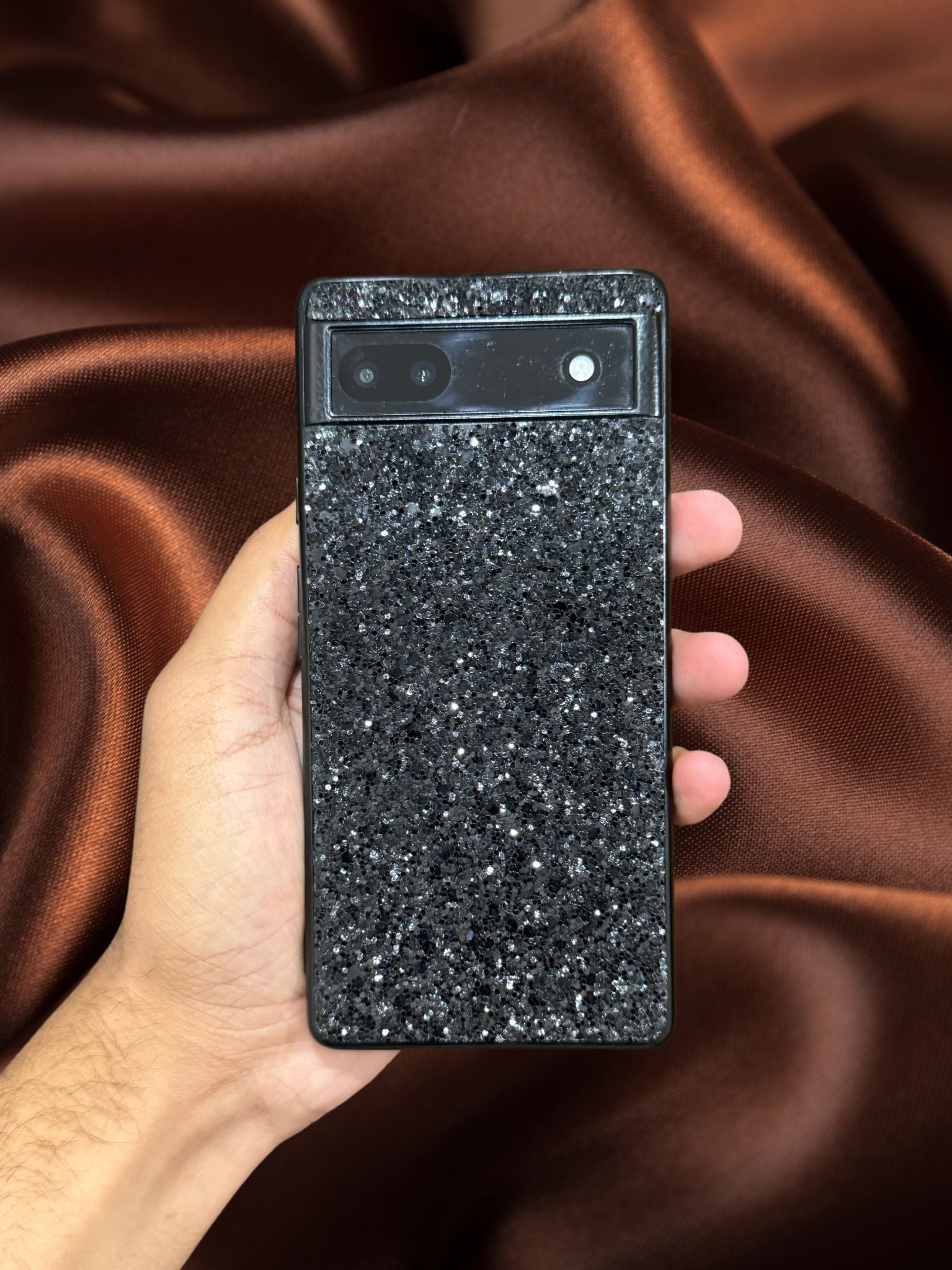 Google Pixel 6A Bling Glitter Sequin Cover - colour options