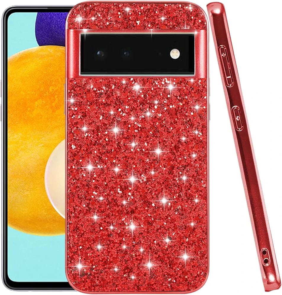 Google Pixel 6A Bling Glitter Sequin Cover - phone case