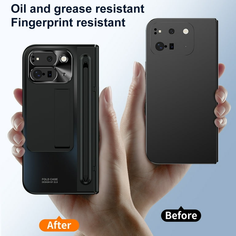 Google Pixel 10 Pro Fold Electroplated Cover (with Stylus and Front Gl - protective case detail