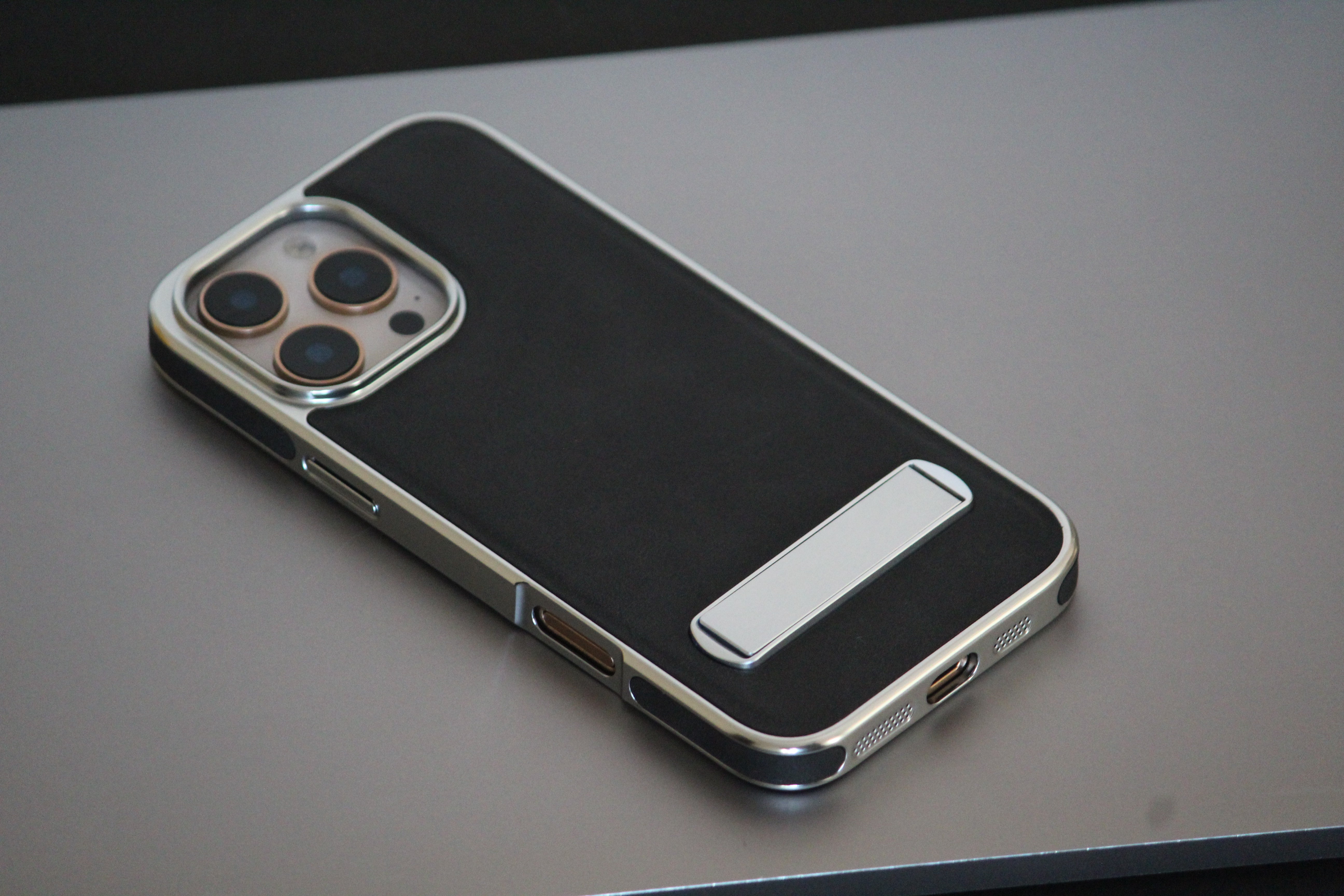 iPhone 16 Pro Alcantara Leather Cover - lifestyle