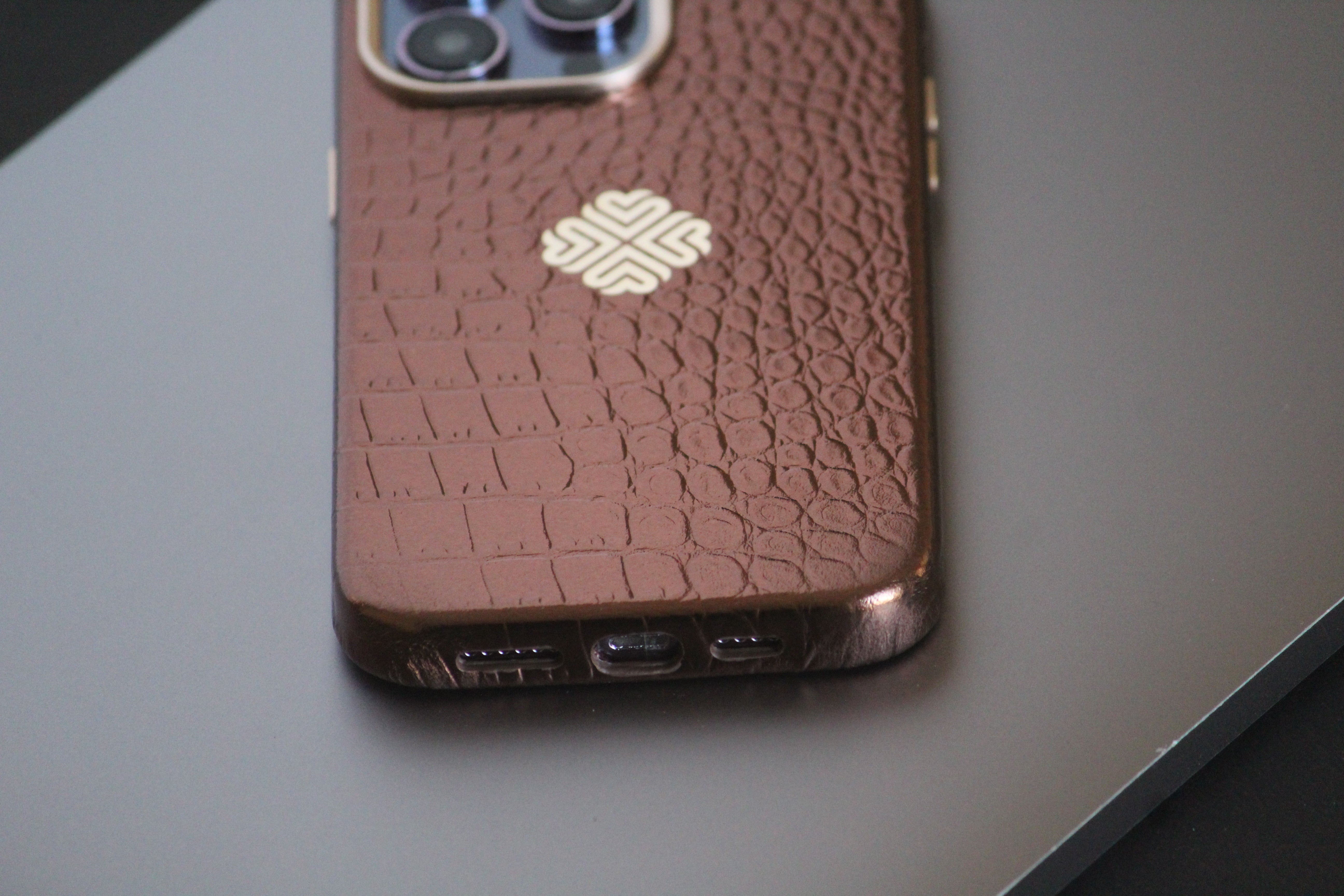 iPhone 16 Series Royal Copper - protective case detail