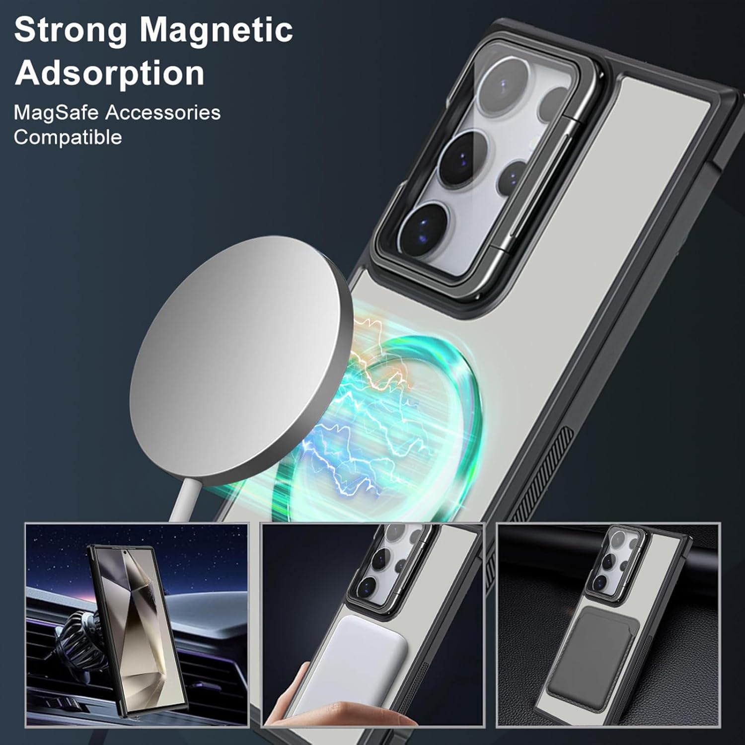 Samsung Galaxy S25 Air Cushioned Lens Protection Cover - slim profile