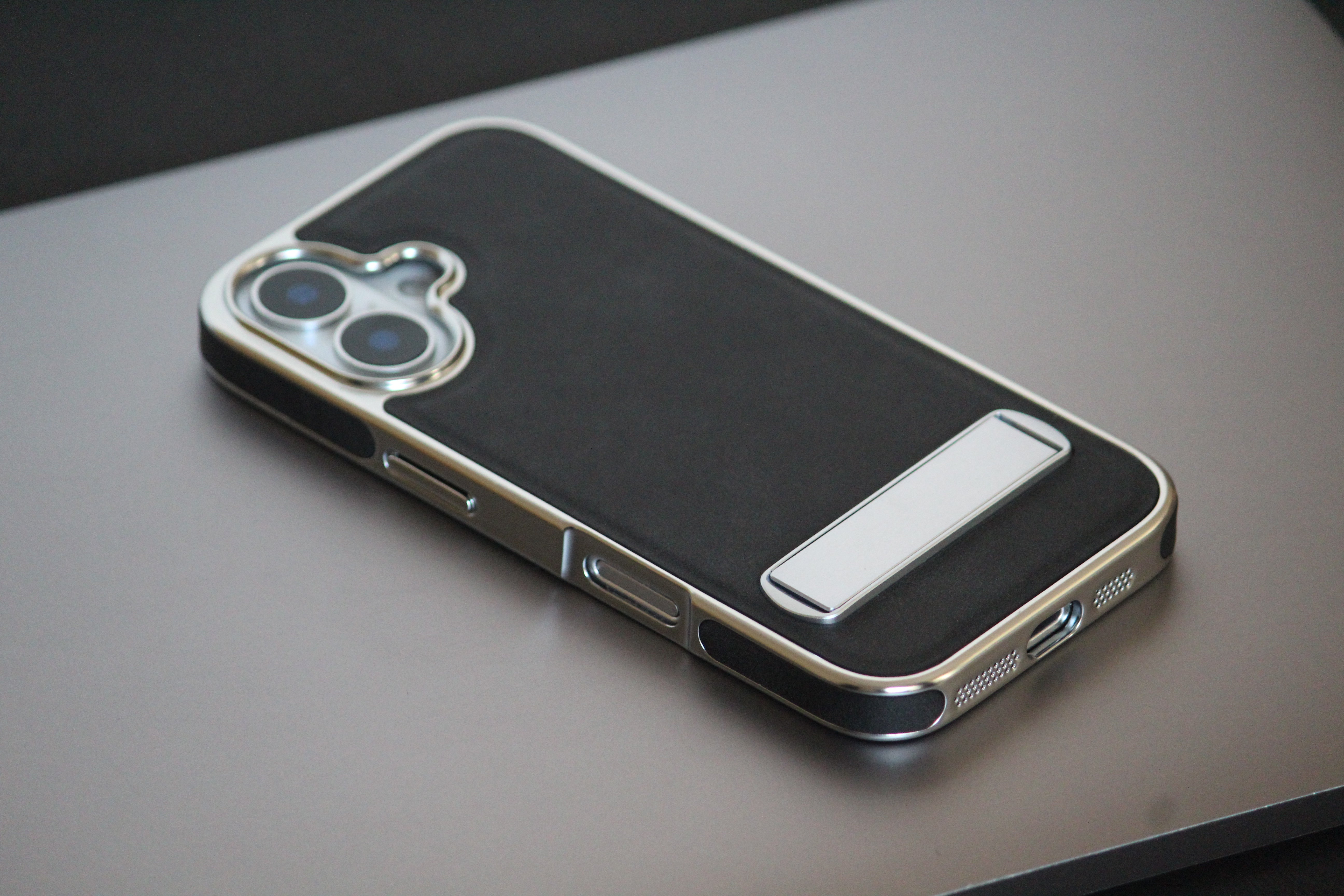 iPhone 17 Alcantara Leather Cover - lifestyle