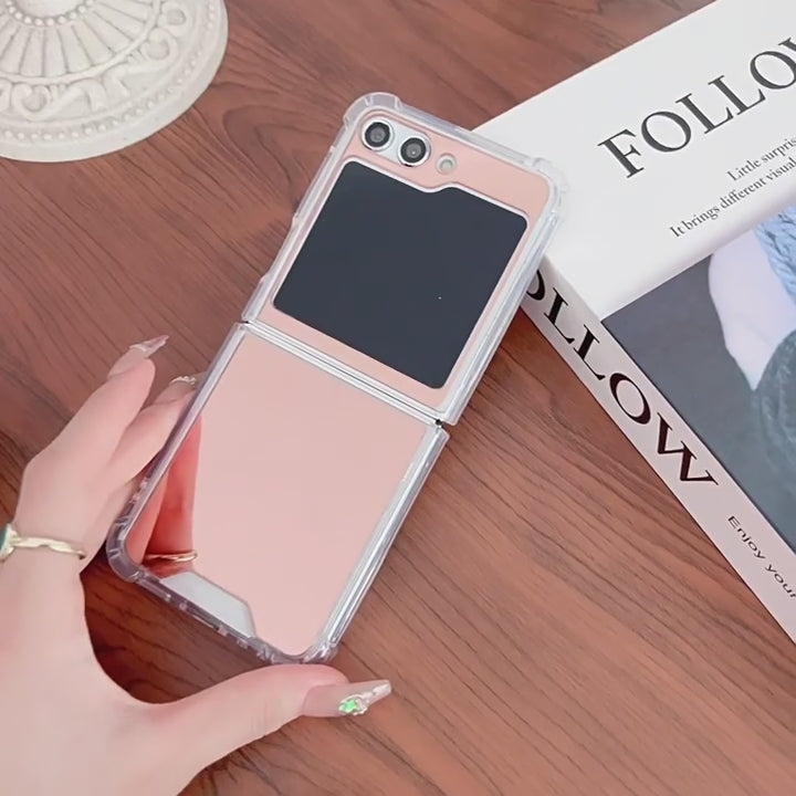 Rose Gold Mirror Shockproof Cover