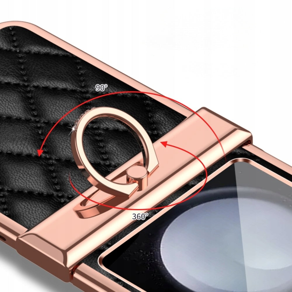 Luxury Ring Holder Premium Leather Cover – phone accessory by JustAndBest India