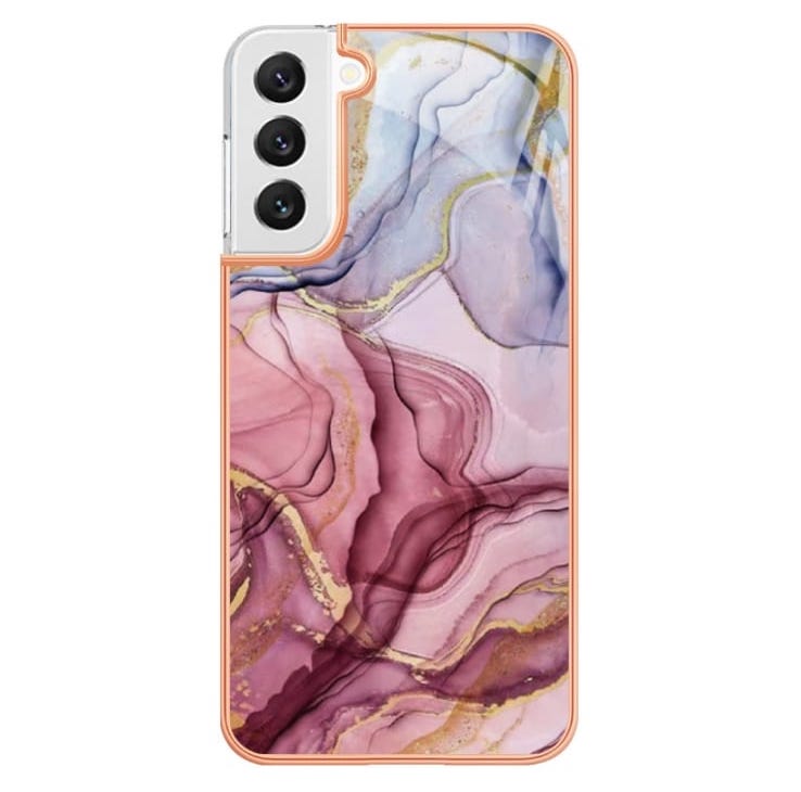 Samsung Galaxy S22 Series Glossy Marble Pattern Case - phone case